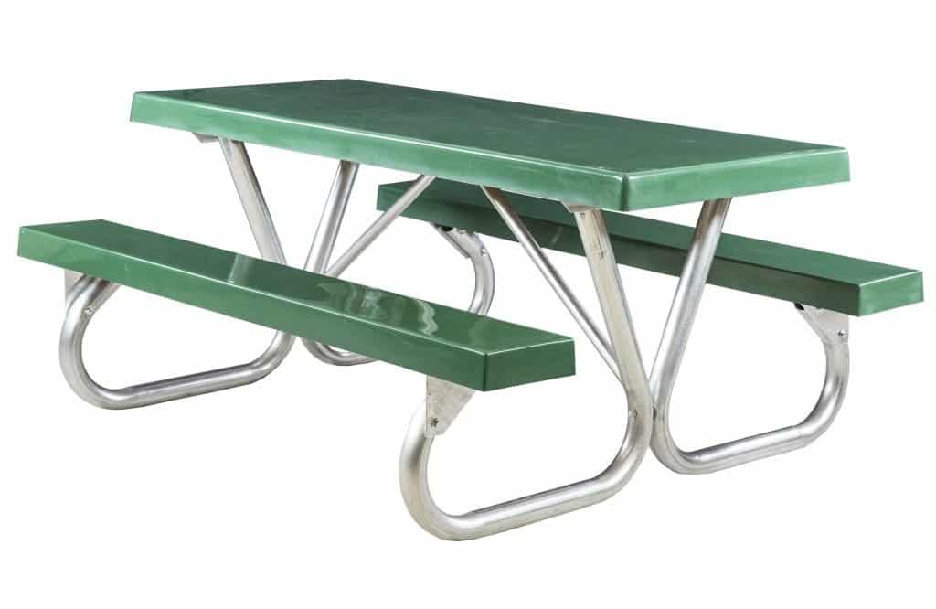 Picnic Table | Bolted Frame & Fiberglass Planks | 2BG Series